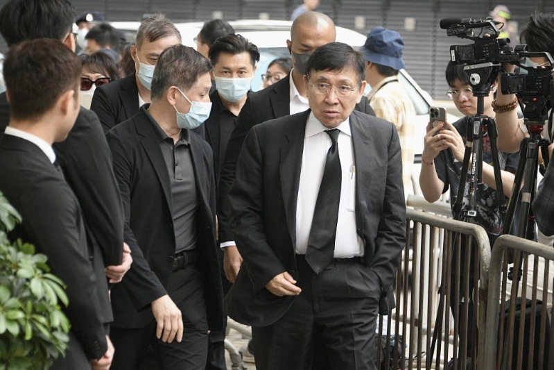 新地主席兼董事总经理郭炳联。(陈浩元摄) 新地主席兼董事总经理郭炳联。(陈浩元摄)