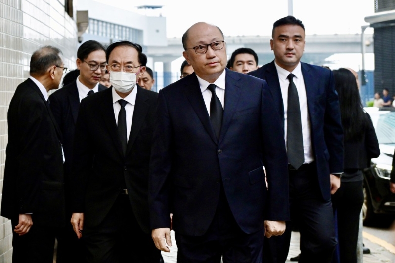 中联办主任郑雁雄。 (刘骏轩摄) 中联办主任郑雁雄。 (刘骏轩摄)