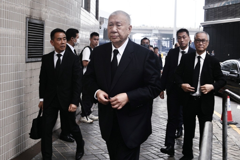 全国政协副主席、澳门前特首何厚铧。 (陈浩元摄) 全国政协副主席、澳门前特首何厚铧。 (陈浩元摄)