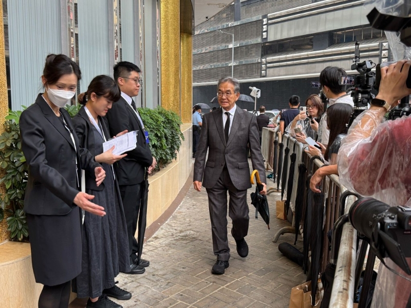 机管局前主席苏泽光。 机管局前主席苏泽光。