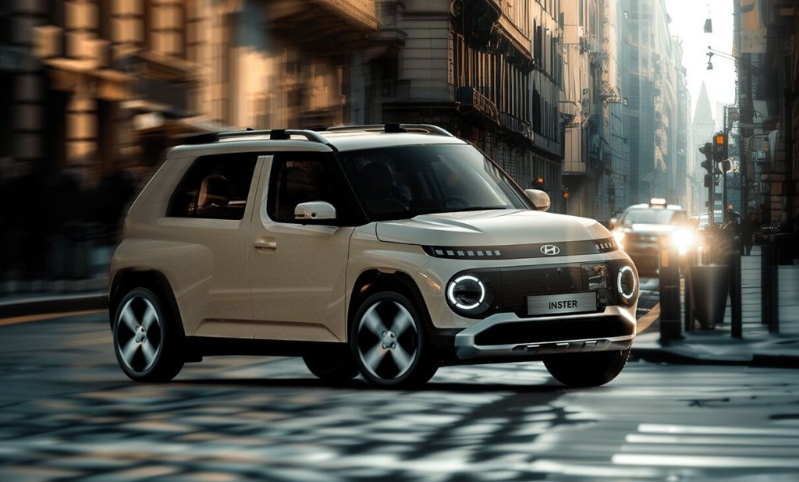 全新Hyundai Inster电动车大电标准与豪华版同配49kWh锂电,马力115ps、扭力15kgm。 全新Hyundai Inster电动车大电标准与豪华版同配49kWh锂电,马力115ps、扭力15kgm。