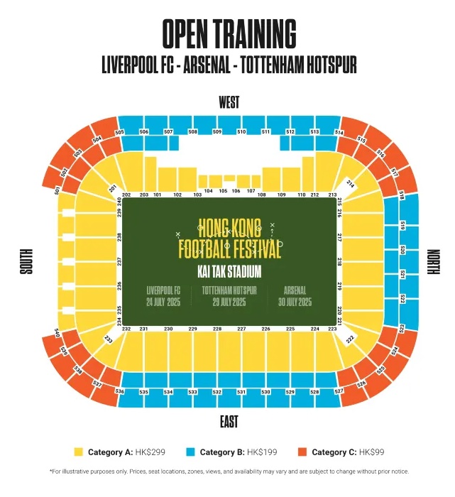 现场座位表。 现场座位表。