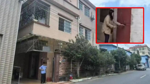 覃女士(小图)不满父亲娶已故兄长的女朋友,多次到父亲家搞破坏。 覃女士(小图)不满父亲娶已故兄长的女朋友,多次到父亲家搞破坏。