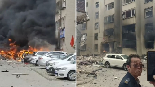 爆炸现场 爆炸现场