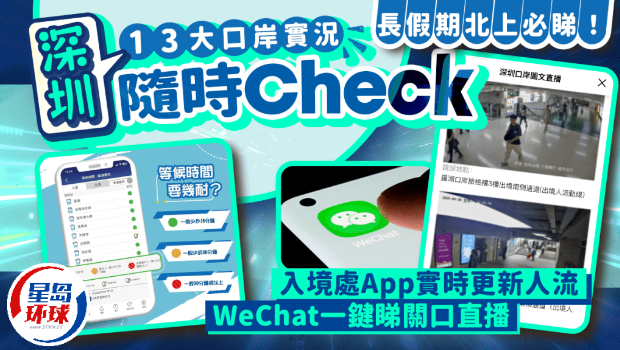 深圳各大口岸过关人流实况! 深圳各大口岸过关人流实况!