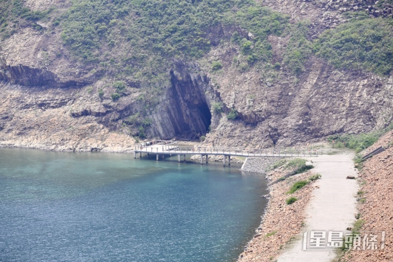 西贡万宜水库东坝。 西贡万宜水库东坝。