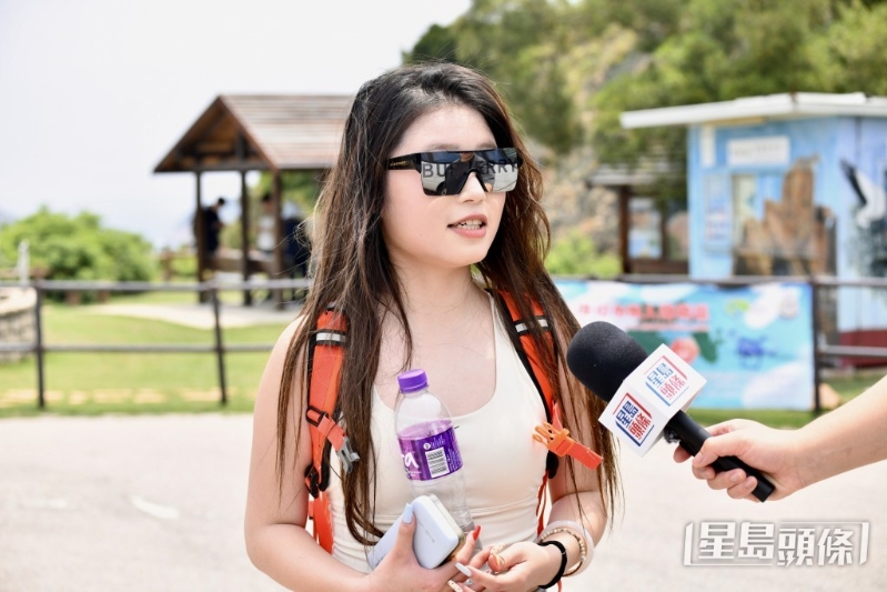 内地客周小姐昨日到港,准备留三至四天。 内地客周小姐昨日到港,准备留三至四天。