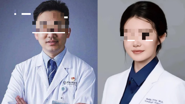 董袭莹(右)被指是肖飞其中一名出轨对象。 董袭莹(右)被指是肖飞其中一名出轨对象。