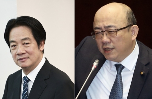 郭正亮(右)坦言赖清德(左)根本是“台独法西斯”。 郭正亮(右)坦言赖清德(左)根本是“台独法西斯”。