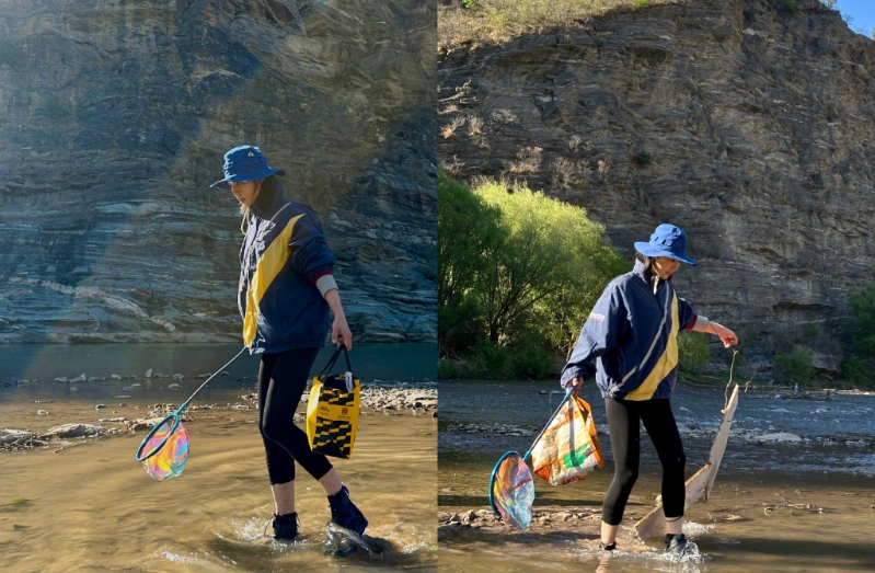 白百何趁着周末与家人出游。 白百何趁着周末与家人出游。