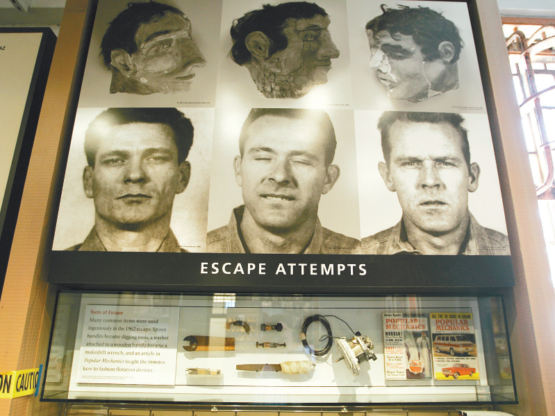 恶魔岛展出涉 1962年越狱事件的囚犯照片和工具 恶魔岛展出涉 1962年越狱事件的囚犯照片和工具