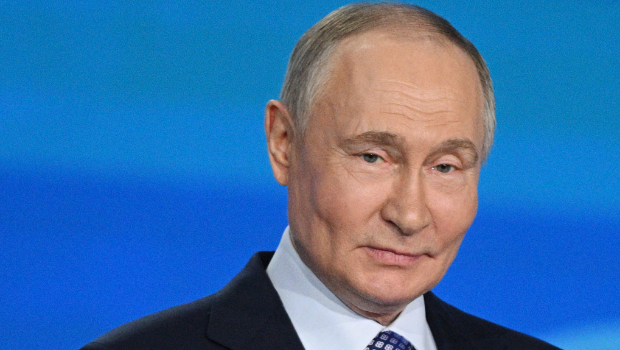 俄罗斯总统普京。 俄罗斯总统普京。