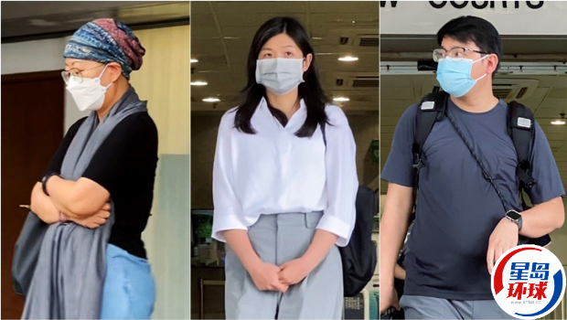 左起林瑞美、萧婉珊和陈伟麟。 左起林瑞美、萧婉珊和陈伟麟。