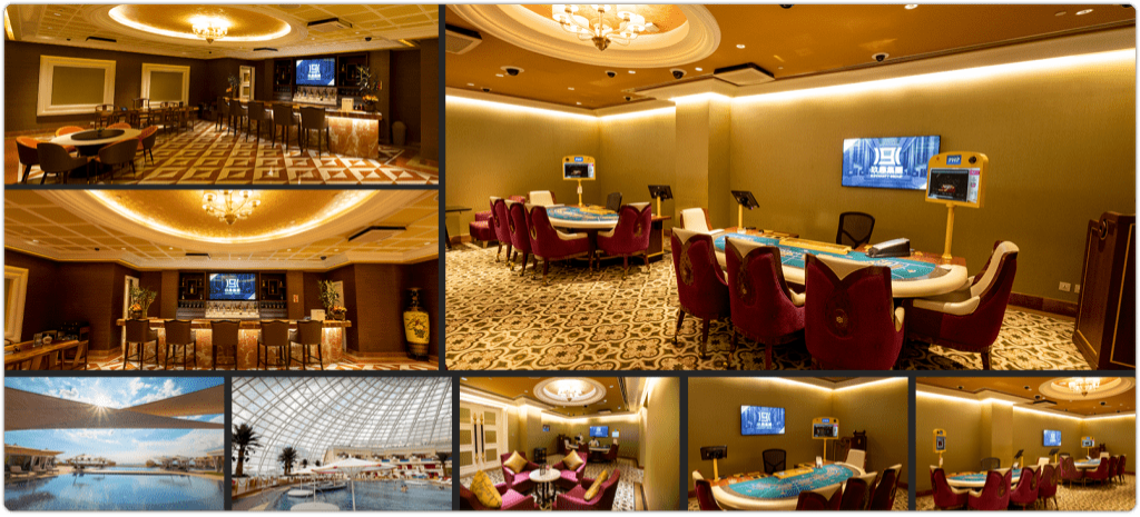 马尼拉冈田玖鼎贵宾厅。 马尼拉冈田玖鼎贵宾厅。