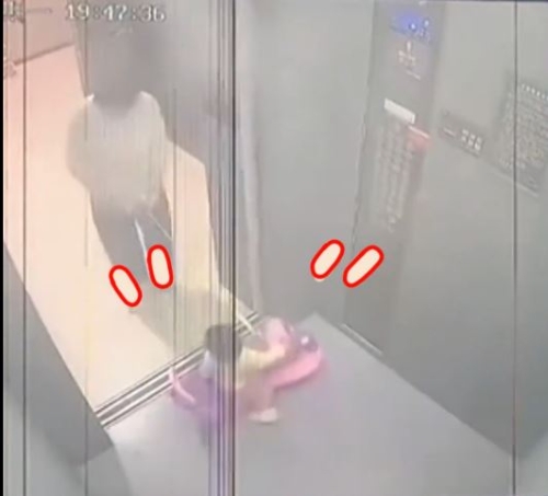 家长反应缓慢,未及拉出幼童出电梯 家长反应缓慢,未及拉出幼童出电梯
