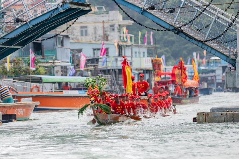 大澳端午龙舟游涌 大澳端午龙舟游涌