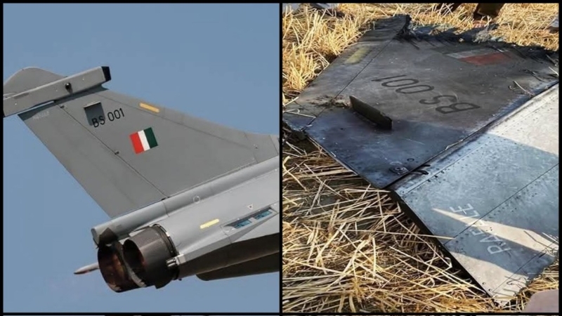 被击落的其中一架战机,证实是编号001的法国阵风战机。 被击落的其中一架战机,证实是编号001的法国阵风战机。