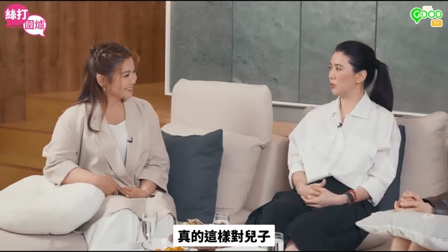 袁咏仪曾被儿子要求换过一个新妈咪。 袁咏仪曾被儿子要求换过一个新妈咪。