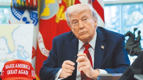 美国总统特朗普。路透社 美国总统特朗普。路透社