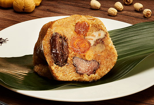 腿干鲍裹蒸粽 腿干鲍裹蒸粽