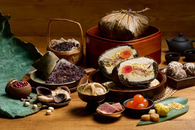 原只鲍鱼裹蒸粽 原只鲍鱼裹蒸粽