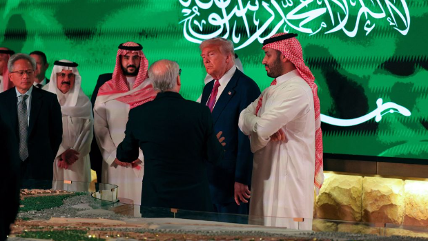 特朗普访中东 特朗普访中东