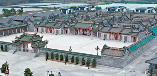 潮汕豪宅英之园。 潮汕豪宅英之园。