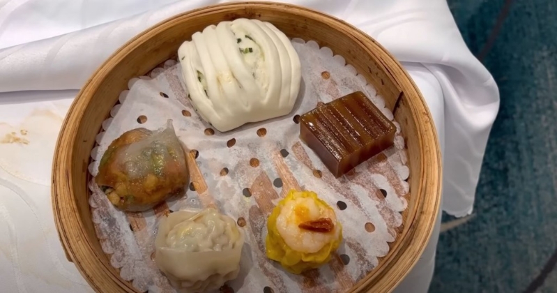 $19.8点心拼盘亦是早茶的亮点。 $19.8点心拼盘亦是早茶的亮点。