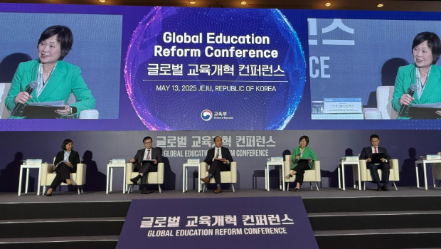 教育局局长蔡若莲现正于韩国访问。 (图片来源:政府新闻处) 教育局局长蔡若莲现正于韩国访问。 (图片来源:政府新闻处)