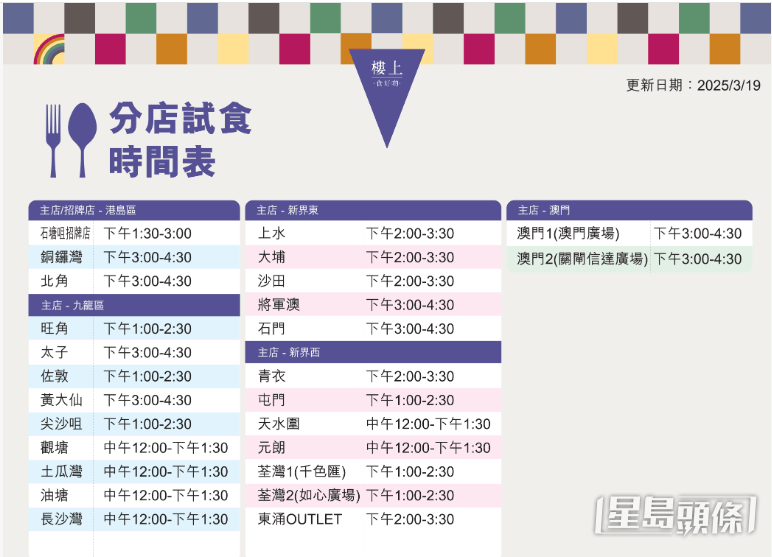 楼上免费试食供应分店 楼上免费试食供应分店