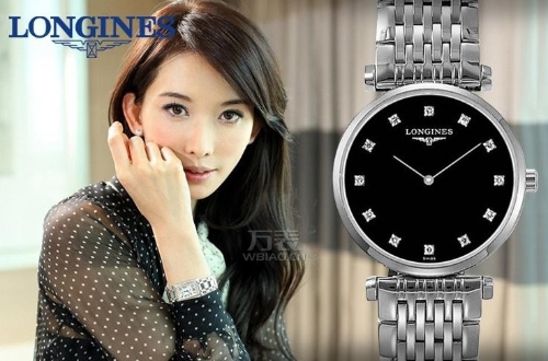 浪琴“嘉岚系列”广告。 浪琴“嘉岚系列”广告。
