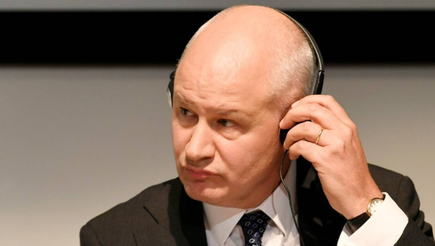 前港督卫奕信儿子卫波德。路透社 前港督卫奕信儿子卫波德。路透社