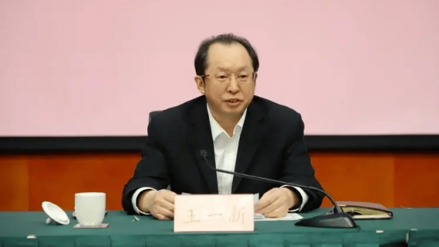 黑龙江省副省长王一新。 黑龙江省副省长王一新。