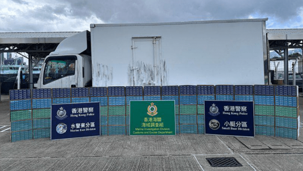 水警联海关西贡反走私 水警联海关西贡反走私