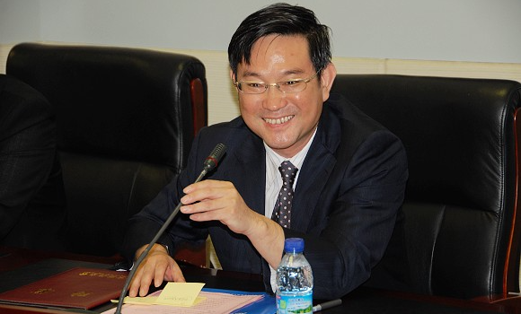 原中信银行副行长赵小凡。 原中信银行副行长赵小凡。