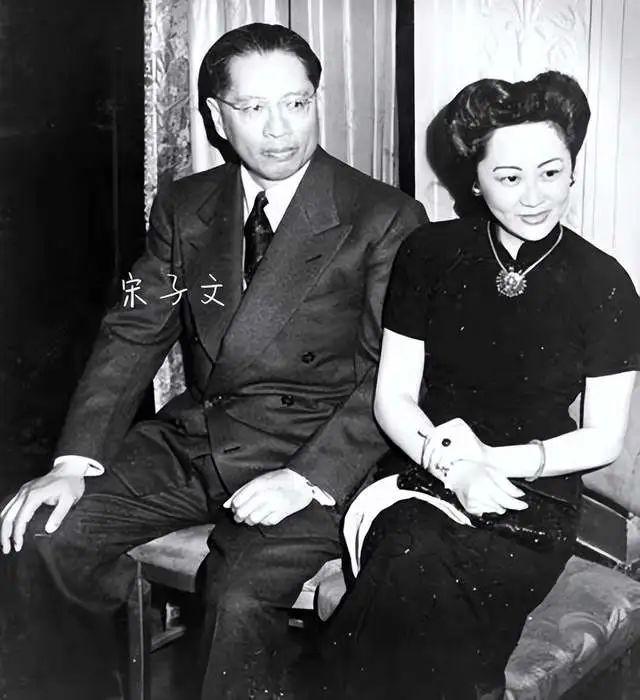 宋子文夫妇。网图 宋子文夫妇。网图