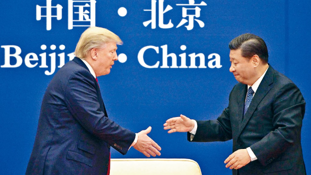 习近平与特朗普曾有多次会面。 习近平与特朗普曾有多次会面。