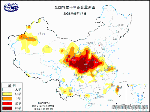 10省出现旱情,严重影响农业生产。 天气网 10省出现旱情,严重影响农业生产。 天气网
