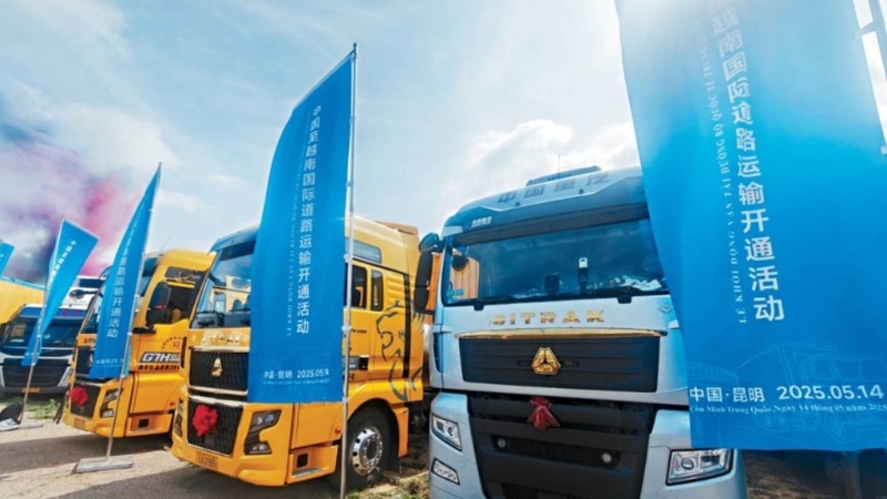 中国一直致力加强与越南的贸易。 中新社 中国一直致力加强与越南的贸易。 中新社