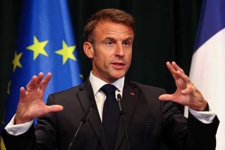 法国总统马克龙。 路透社 法国总统马克龙。 路透社