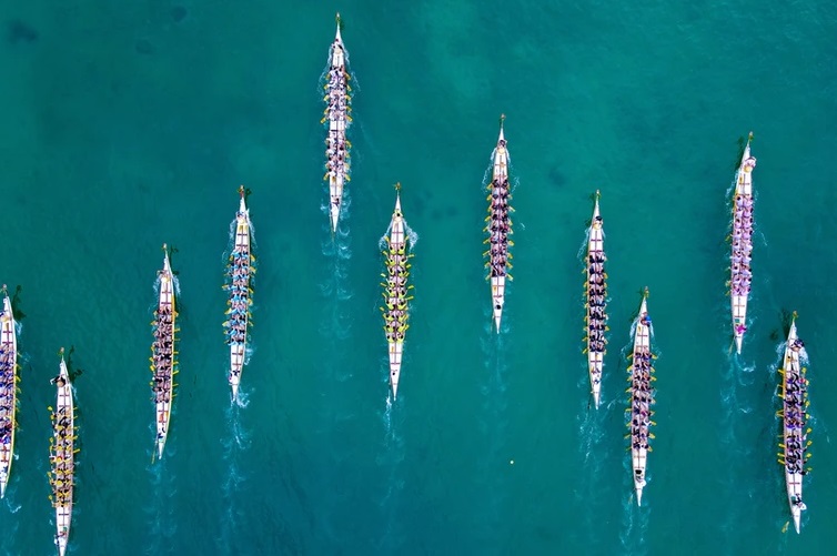 赤柱国际龙舟锦标赛2024盛况(赤柱龙舟协会)。 赤柱国际龙舟锦标赛2024盛况(赤柱龙舟协会)。