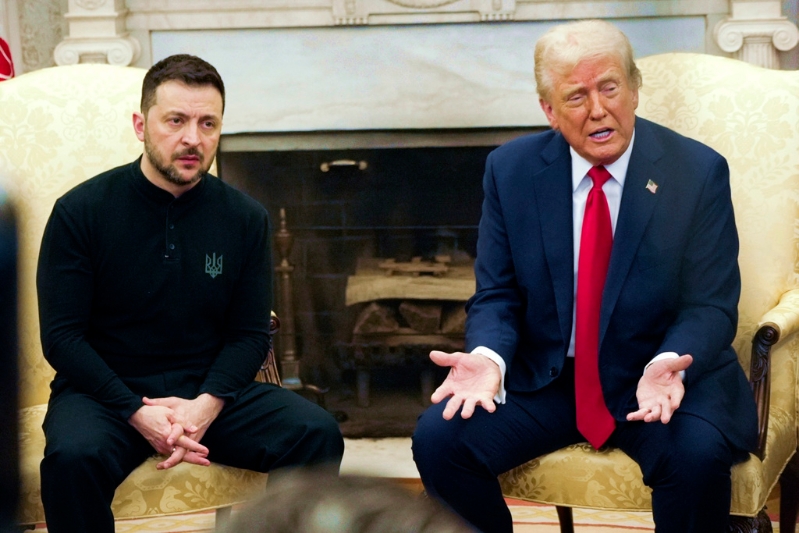 泽连斯基(左) 泽连斯基(左)