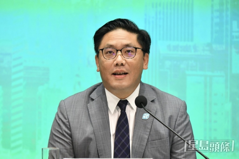 民政及青年事务局副局长梁宏正。 民政及青年事务局副局长梁宏正。