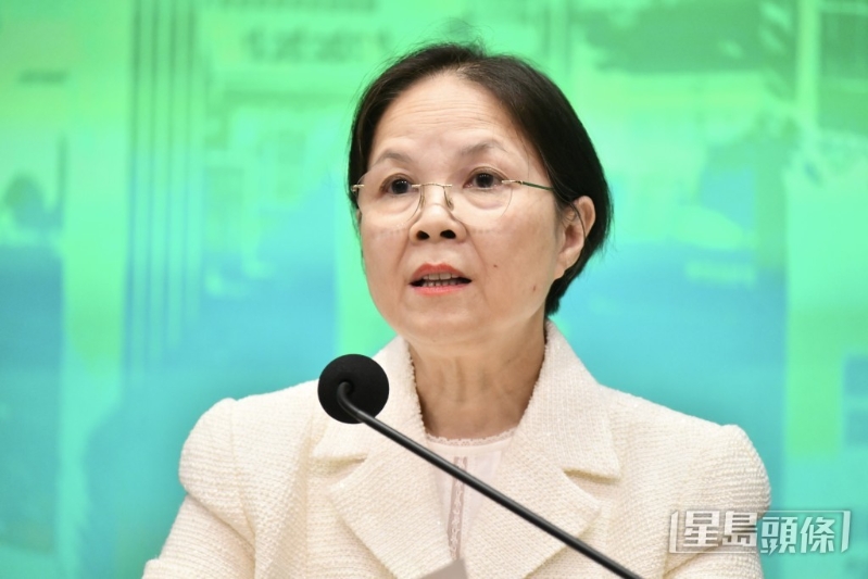 环境及生态局副局长黄淑娴。 环境及生态局副局长黄淑娴。