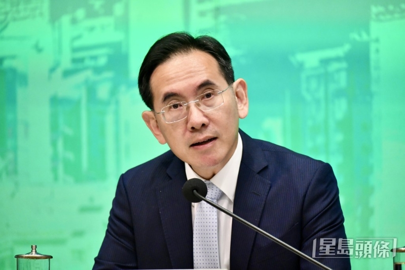 发度局副局长林智文。 发度局副局长林智文。