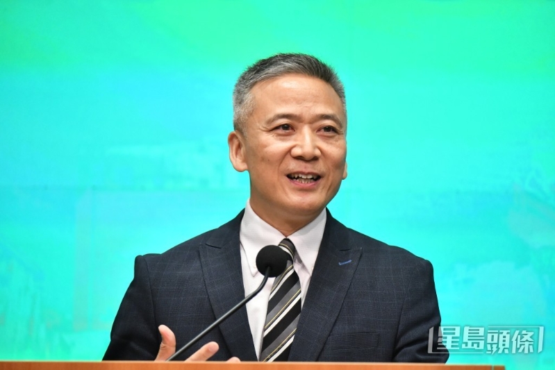 立法会旅游界议员姚柏良。 立法会旅游界议员姚柏良。