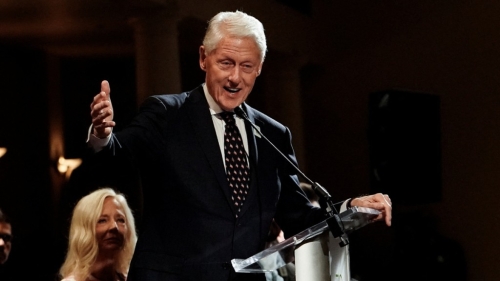 美国前总统克林顿。 美国前总统克林顿。