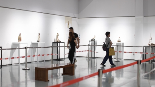 封伟民作品展现场 封伟民作品展现场