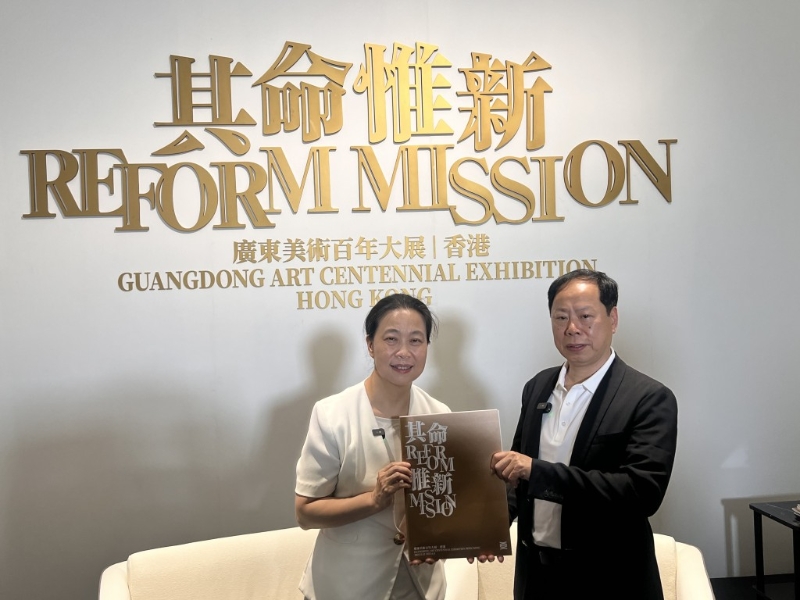 「其命惟新——广东美术百年大展」将于明天(22日)至下月2日在会展举行。 「其命惟新——广东美术百年大展」将于明天(22日)至下月2日在会展举行。