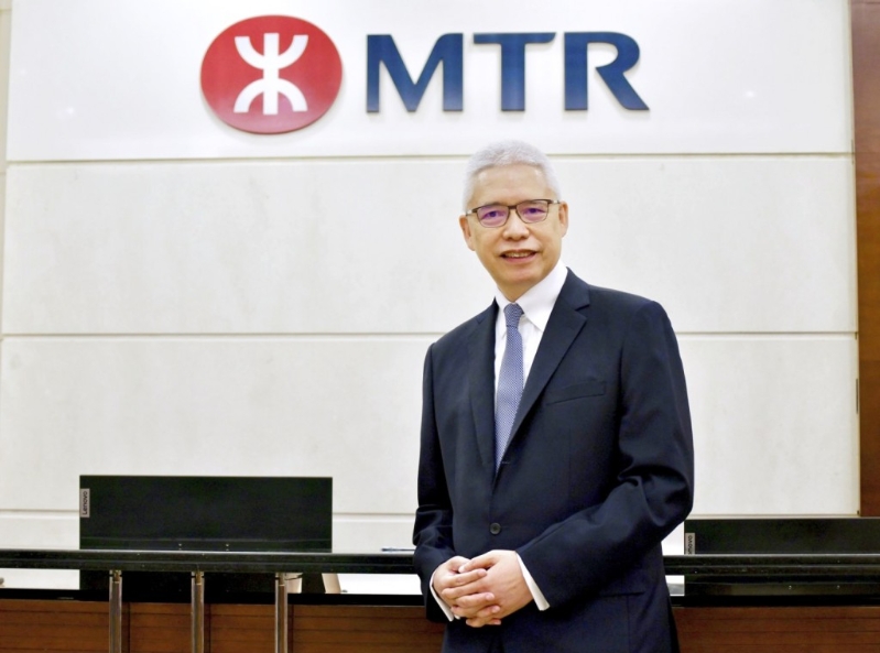 港铁公司主席欧阳伯权。 资料图片 港铁公司主席欧阳伯权。 资料图片